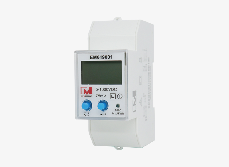 EM619001 PTB MID Eichrecht Standard EV Charger Solar Power Monitoring DC Bidirectional Energy Meter