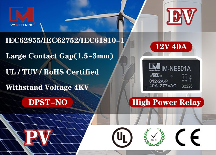 Relays Play a Key Role in EV Charging System