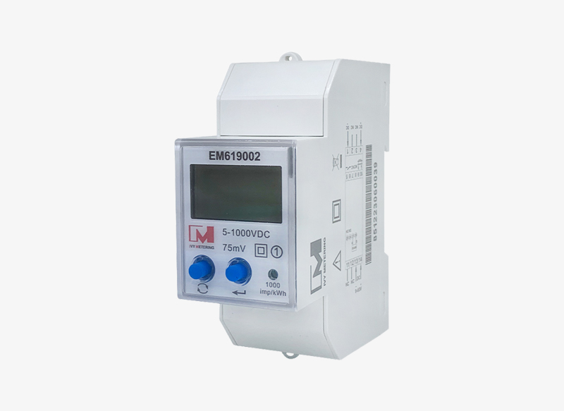 EM619002 MID 100A 500V Solar PV String Data Logger Net Metering RS485 DC Power Meter