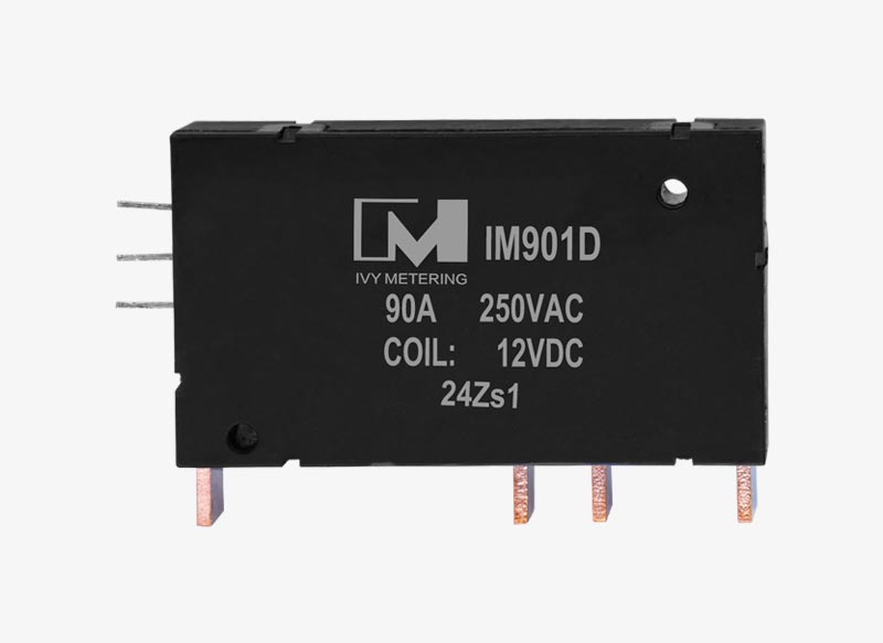 IM901D Factory Direct UC2 90A 250VAC 2-Phase Single Double Coil 12V Latching Relay for Smart Meter