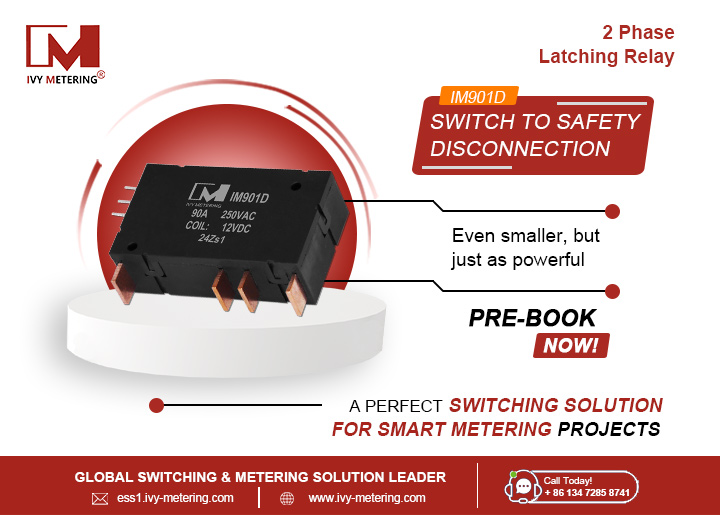 IM901D: Ultra-Reliable, Small Latching Relay - Powerful 2-Pole Control!